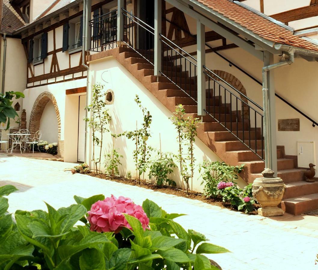 Apartmán La Cour Sainte Agnes Obernai Exteriér fotografie